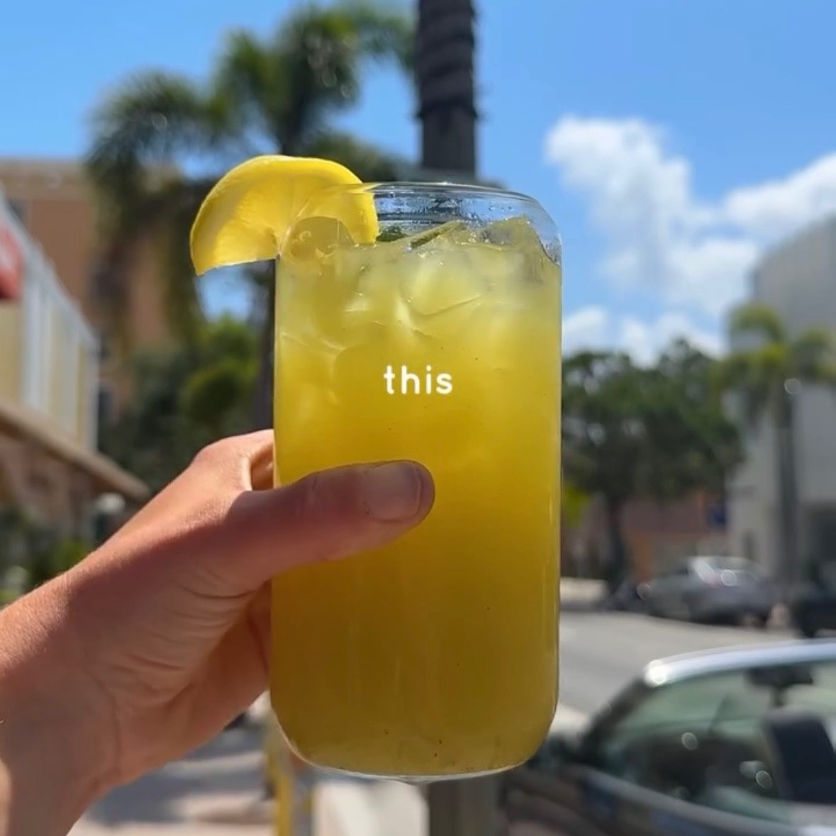 Ginger Mint Lemonade.