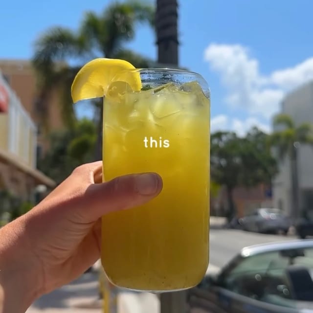Ginger Mint Lemonade.